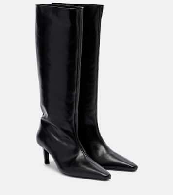 Cave leather knee-high boots | JUDE