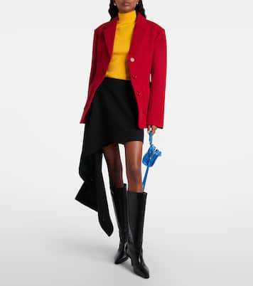 Cave leather knee-high boots | JUDE