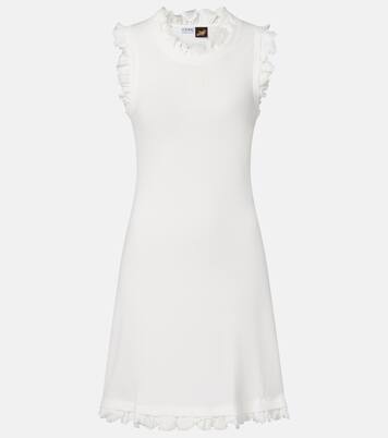 Paula's Ibiza cotton-blend minidress | Loewe