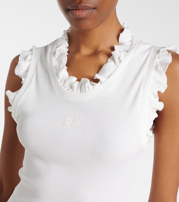 Paula's Ibiza cotton-blend minidress | Loewe