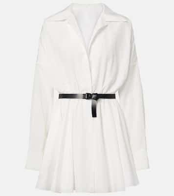Belted shirt dress | Norma Kamali