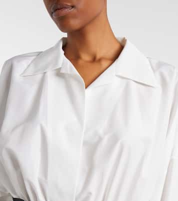 Belted shirt dress | Norma Kamali