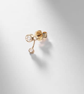 Einzelner Ohrring Grande Lou Diamant aus 18kt Gelbgold mit Diamanten | Sophie Bille Brahe