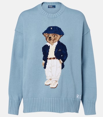 Polo Bear oversized cotton sweater | Polo Ralph Lauren