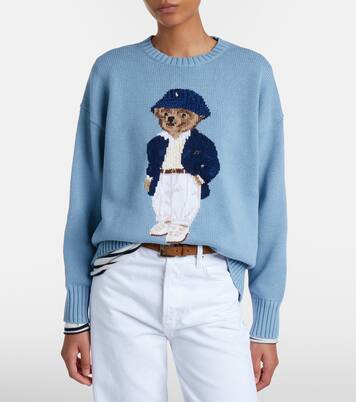 Polo Bear oversized cotton sweater | Polo Ralph Lauren