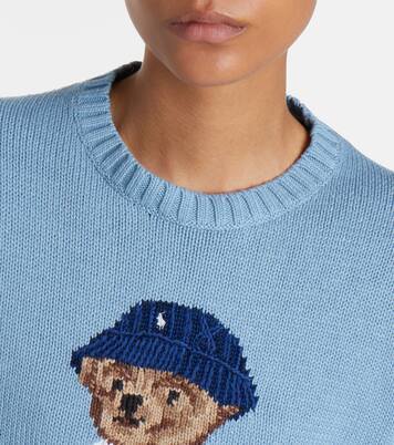 Polo Bear oversized cotton sweater | Polo Ralph Lauren