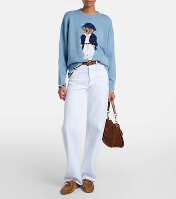 Polo Bear oversized cotton sweater | Polo Ralph Lauren
