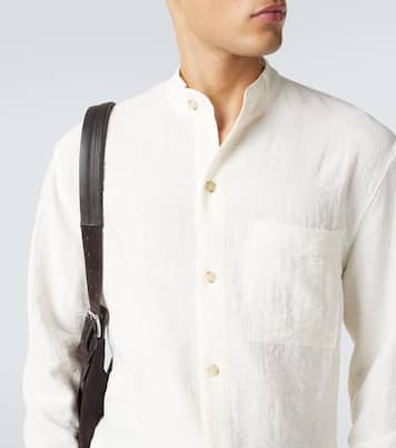 Chemise à col officier | Commas