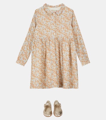 Long-sleeved floral dress | Bonpoint