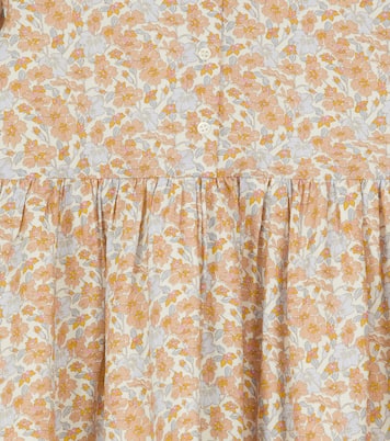 Long-sleeved floral dress | Bonpoint