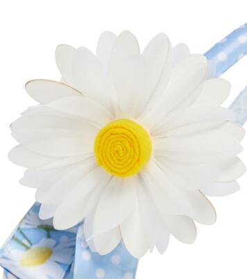 Polka-dot floral headband | Monnalisa