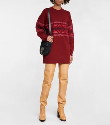 Pullover Avril in jacquard di misto lana | Marant Etoile