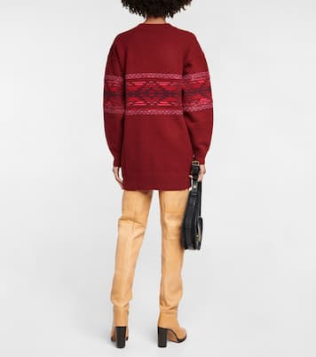 Pullover Avril in jacquard di misto lana | Marant Etoile