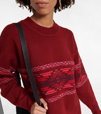 Pullover Avril in jacquard di misto lana | Marant Etoile