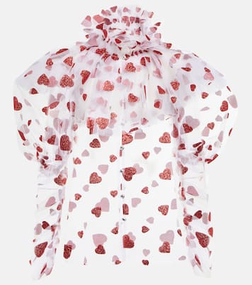 Top aus Tüll | Rodarte