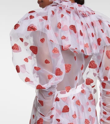 Top aus Tüll | Rodarte