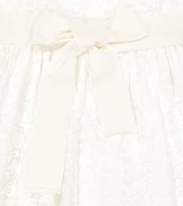 Cotton-blend lace dress | Il Gufo