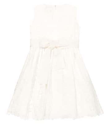 Cotton-blend lace dress | Il Gufo