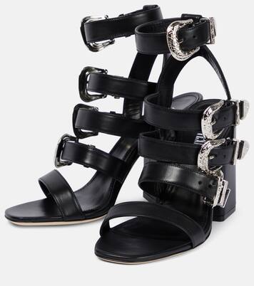 Sandalen Tessa aus Leder | Paris Texas