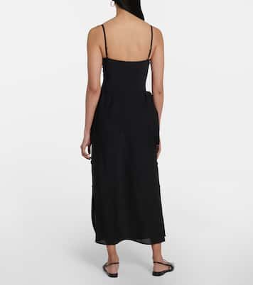 Falda larga de satén | Toteme