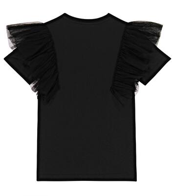 Cotton jersey T-shirt dress | Balmain Kids