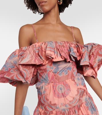 Robe longue Izra à motif cachemire | Ulla Johnson