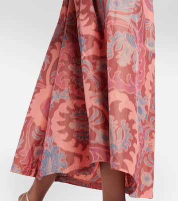 Robe longue Izra à motif cachemire | Ulla Johnson