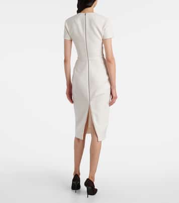 Midikleid aus Crêpe | Victoria Beckham