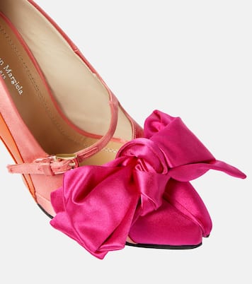 Pumps Tabi Monster aus Satin und Leder | Maison Margiela