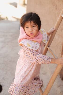 Nour printed cotton dress | Louise Misha