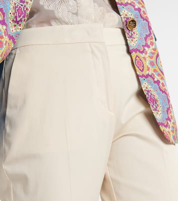 High-Rise-Hose aus einem Baumwollgemisch | Etro