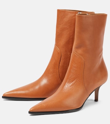 Ashley leather ankle boots | Paris Texas