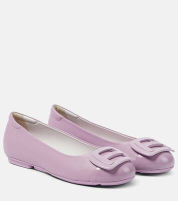 H661 leather ballet flats | Hogan