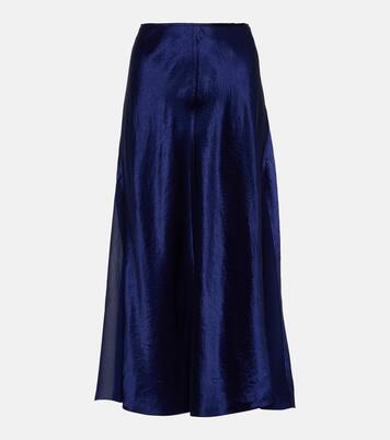 Satin slip skirt | Vince
