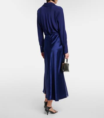 Satin slip skirt | Vince