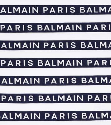 Striped cotton top  | Balmain Kids