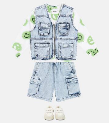 Miksi printed cotton sweatshirt | Molo