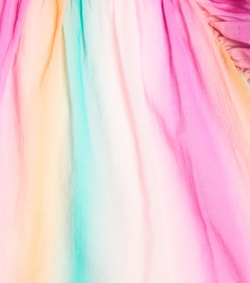 Ruffled cotton top  | Chloé Kids