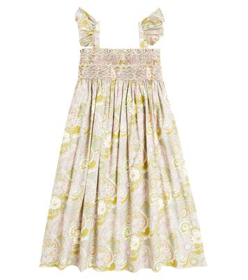 Bedrucktes Kleid Frances aus Baumwolle | Bonpoint