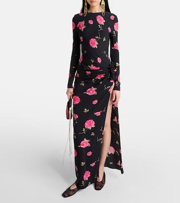 Bestickte Ballerinas aus Mesh | Magda Butrym