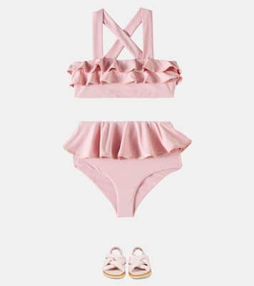 Aman ruffled bikini top | Marysia Bumby