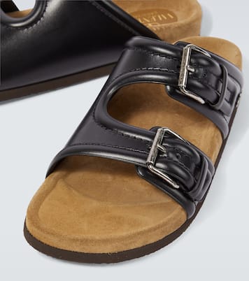 Fussfriend leather sandals | Valentino Garavani
