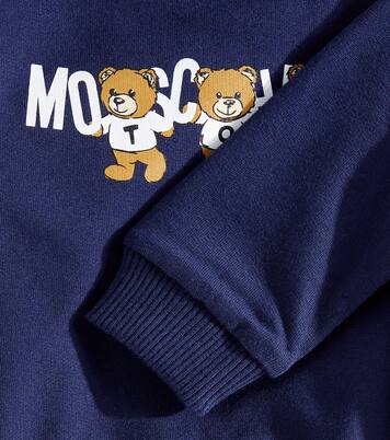 Baby printed cotton sweatshirt | Moschino Kids