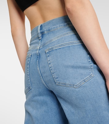 High-Rise Wide-Leg Jeans Le Slim Palazzo | Frame