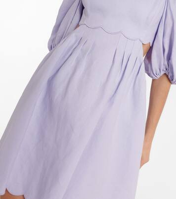 Minikleid Halliday aus Leinen | Zimmermann