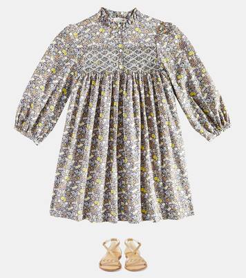 Robe Tamsin en coton à fleurs | Bonpoint