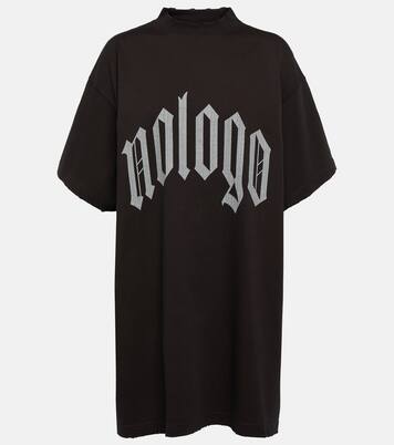 Printed cotton jersey T-shirt | Balenciaga