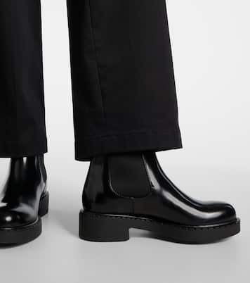 Botas chelsea de piel | Prada