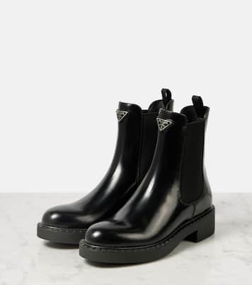 Botas chelsea de piel | Prada