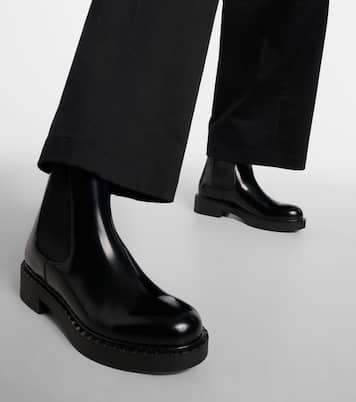 Botas chelsea de piel | Prada